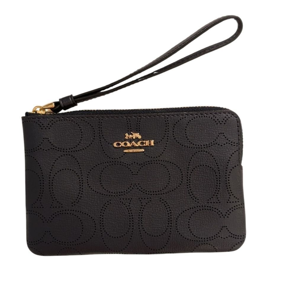 COACH Black Versatile Wristlet